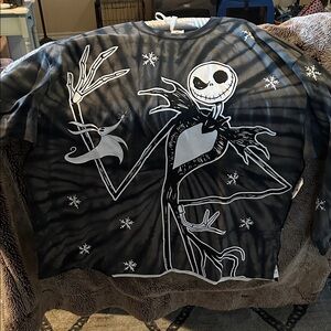 Disney Black and White Graphic Men NBC jersey.